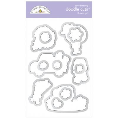 Doodlebugs Doodle Cuts - Simply Spring - Flower Girl